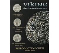 Westair Set Of 3 Viking Reproduction Silver Coloured Coins