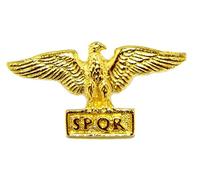 Westair Small Roman Eagle Pin Badge (Aquila SPQR Brooch)