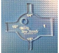 Westalee Design Clear Acrylic Spacing Gauge for Use with Ruler Foot and Quilting Templates