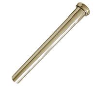 WESTBRASS D421-01 Slip Joint Extension Tube, Polished Brass, 30 cm (12 Zoll)