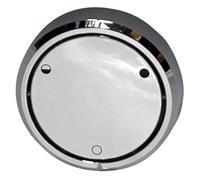 Westbrass D493CHM-26 Universal Deep Soak Bath Drain Plumber’s Pack with 2-Hole Overlfow Faceplate, Polished Chrome