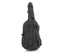 Westbury Deluxe Padded 3/4 Double Bass Gig Bag with Wheels
