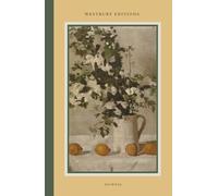 Westbury Editions A5 Hardcover Dotted Notebook Journal, 250 Pages: Butter Yellow and Hunter Green, Flowers and Lemons