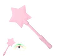 WestCamel Credit Card Wand, 3D Magic Wand Credit Card Holder, Star Tap to Pay Wand, Contactless Payment Cards Holder for Kids Teens Adults Cosplay Magicians Performers (Pink)