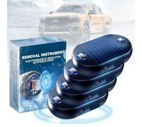 WestCamel Electromagnetic Car Deicer, 2025 New Antifreeze Electromagnetic Car Snow Removal Device, Car Defroster, Fast and Efficient Kinetic Molecular Heater,Efficient Car Defroster (4PC)