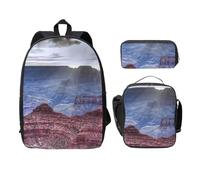 WESTCH Grand Canyon 17in Bag + Pencil Case + Lunch Bag Combination - Versatile Storage Organizer for Learning Supplies