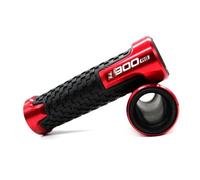 WESTCH Motorcycle handlebar Grip For Z900RS Z 900RS 2017 2018 2019 2020 Motorcycle Accessories 7/8'' 22MM CNC Handlebar Grips Handle Grip Handle Bar Motorbike Handlebar (Color : Rood)
