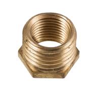 Westco 1" x 1/2" BSP Brass Reducing Bush - Male to Female Thread Adapter