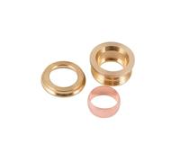Westco 10x 15mm x 12mm 3-Part Compression Reducing Set - Brass Reducer