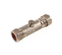 Westco 15mm C x C DZR Double Check Valve - Chrome