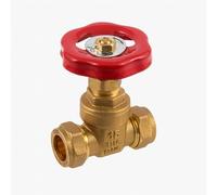 Westco 15mm Compression Brass NBS Gate Valve | Westco 15mm Brass NBS Gate Valve | Compression End Connection for 15mm Pipe Fittings