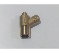 Westco 15mm Type B Brass Capillary Drain Off Cock - Plumbing & Heating | 15mm Connection for UK Plumbing & Heating Systems | Solid Brass Capillary Drain Off Cock Fitting
