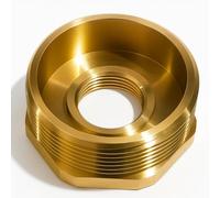 Westco 2" x 3/4" Brass Hexagon Reducing Bush - Male to Female BSP Thread (CB Brass)