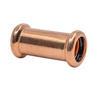 Westco 35mm Straight Coupling Copper Press Fitting - Water Pipe Connector