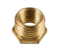 Westco 5X 3/4" x 3/8" Brass Reducing Bush Male to Female BSP Thread Adapter | 3/4" x 3/8" BSP Thread Connection, Male to Female | Brass Reducing Bush Adapter - Pack of 5
