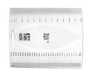 Westcott 12" / 30cm Shatter Proof Plastic Ruler - Transparent
