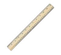 Westcott 12" WD School Ruler, Wood, Case of 720