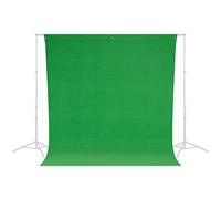 Westcott 130 9x10 feet Screen Wrinkle Resistant Backdrop, Green