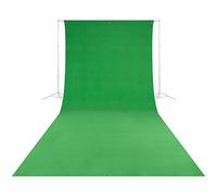 Westcott Wrinkle-Resistant Backdrop - Chroma-Key Green - 9ft x 20ft