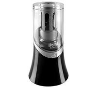 Westcott 14888 iPoint Evolution Electric Pencil Sharpener, Black and Silver