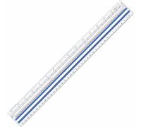 Westcott 15" Data Processing Magnifying Ruler, Clear