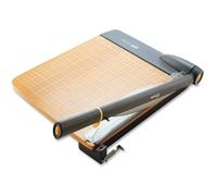 Westcott 18'' TrimAir Anti-Microbial Wood Guillotine Paper Cutter & Paper Trimmer, 30 Sheet (15108)