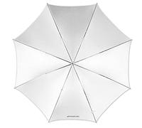 Westcott 43 inch Optical White Satin Collapsible Umbrella