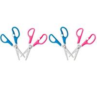 Westcott 5 inch Children Scissor with Easy Opening Aid - Blue (Pack of 2)