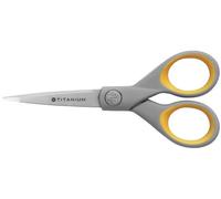 Westcott 5-inch Titanium Scissors, Yellow