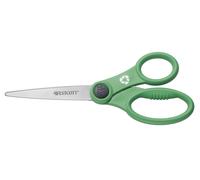 Westcott 8 inch Microban Kleen Earth Scissor - Green E-32180 00 8"