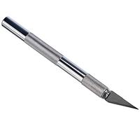 Westcott 84010 00 Scalpel with Metal Handle and Replaceable Blade, Silver, 12 cm