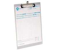 Westcott A4 Aluminium Clipboard with Hook