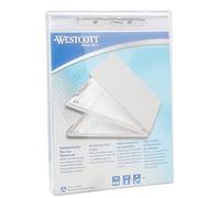 Westcott A4 Aluminium Form Holder with Storage Compartment and Clipboard