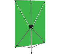Westcott Basics X-Drop Kit with 5x7 Feet Screen Backdrop background - Green