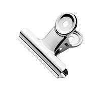 Westcott Bulldog Clips, unisex_adult, Bracket., E-10904 00, Silver, 64,8x15mm