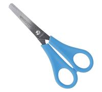 Westcott Children's Scissors, Blue, Right-Handed | Scissors with Integrated 5 cm Scale | Craft Scissors, 13 cm (5"), Ideal for Children's Hands | Rounded tip | E-21592 00