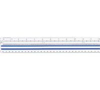 Westcott Data Processing Magnifying Ruler, 12-Inches, Clear (14125)