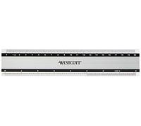 Westcott E-10190 00 8"/20cm Aluminum Ruler