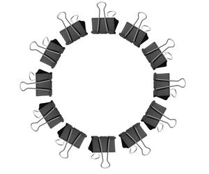 Westcott E-10700 00 Foldback Clips 50 mm, Black 50 mm Black