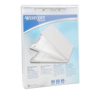 Westcott E-17002 00 Aluminium form holder box, A4, with storage compartment and