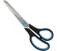 Westcott E-30283 00 Scissors Soft/Easy Grip Plastic Handle 20 cm Set of 12 Black/Blue
