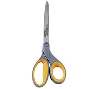 Westcott E-30493 00 Softgrip Scissors 11 cm Titanium Nitride Stainless Steel Blades Grey/Yellow 23 cm