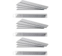 Westcott E-84007 00 9 mm Replacement Blades - Metal (Pack of 30)