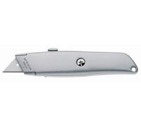 Westcott E-84019 00 Retractable Metal Utility Knife - Silver