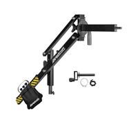 Westcott Easy Boom Arm for Consistent Light Positioning, 360-Degree Rotation, and Sliding Counterweight System (Black)