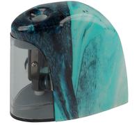 Westcott Electric Pouring Art and Marble Effect Pencil Sharpener with Container Battery Operated Can Sharpener E-55060 Blue