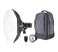 Westcott FJ400 II Strobe 1-Light Backpack Kit with FJ-X3 M Universal Wireless Trigger