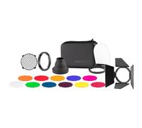 Westcott FJ80 Creative Pack - Stackable Twist Lock Mount Round Head Flash Modifiers
