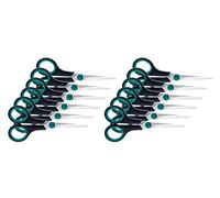 Westcott Grip Left Hand E-30252 00 I Scissors Easy, Rustproof, 12 pcs, 13 cm, Blue/Black