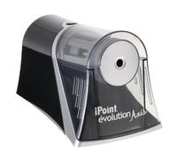 Westcott iPoint Axis E-15510 00 Electrical Pencil Sharpener with Auto Stop Grey/Black